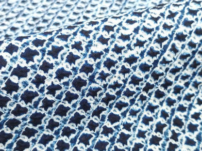 平和屋着物∴夏物 子供 浴衣 有松鳴海絞り 三浦絞り 綿 逸品 未使用 DABA7229zzz