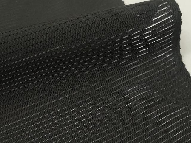 平和屋着物＊夏物　黒紋付　黒反物　着尺　絽　作家物　泥染黒　逸品　未使用　DABA7246zzz 平和屋着物＊夏物 黒紋付 黒反物 着尺 絽 作家物 泥染黒 逸品 未使用