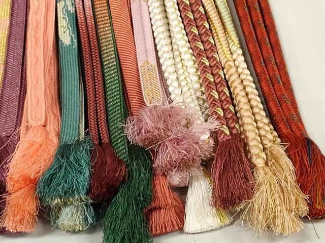 平和屋着物○和装小物 帯締め20本セット 高麗組 笹浪組 鎌倉