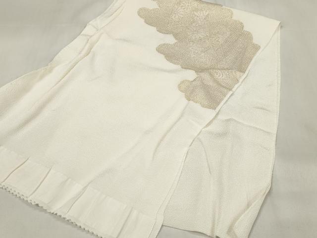 平和屋着物○和装小物 帯締め・帯揚げセット 礼装用 短冊花文 金糸 亀