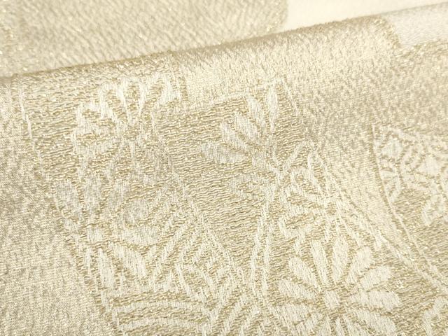 平和屋着物○和装小物 帯締め・帯揚げセット 礼装用 短冊花文 金糸 亀