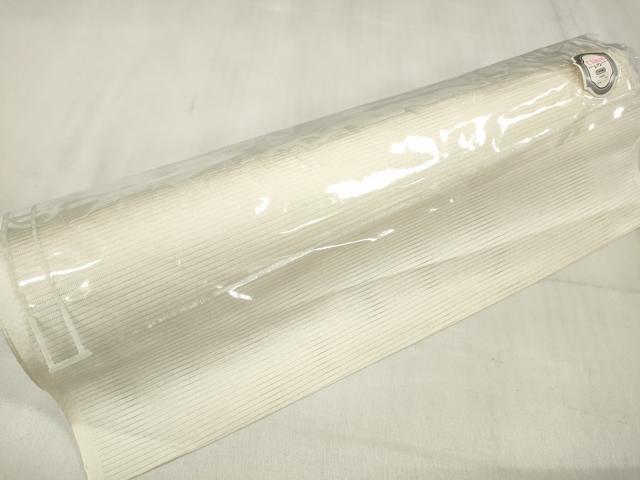 平和屋着物＊夏物 長襦袢 反物 着尺 絽 生成り色 未使用 DABA7322zzz