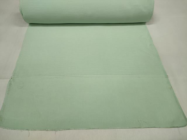 平和屋着物＊夏物 色無地 反物 着尺 絽 薄萌葱色 逸品 未使用 DABA7355zzz