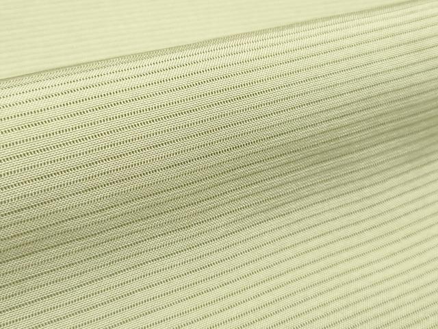 平和屋着物＊夏物 色無地 反物 着尺 絽 山葵色 逸品 未使用 DABA7356zzz