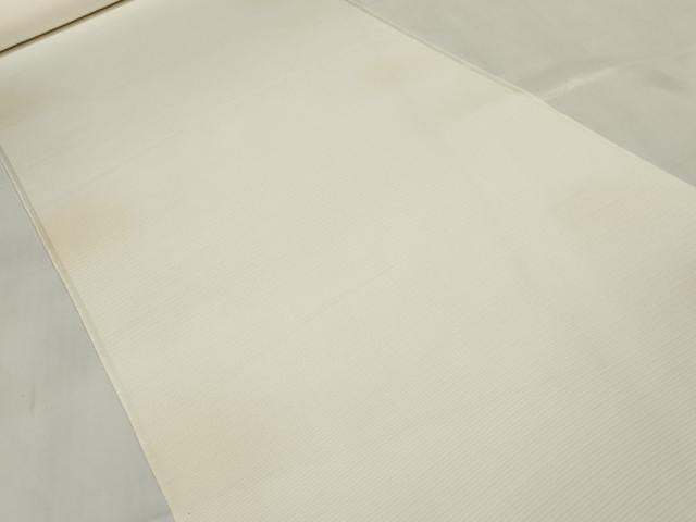 平和屋着物＊夏物　白生地　反物　着尺　絽　五泉　生成り色　皇室献上絹　逸品　未使用　DABA7360zzz
