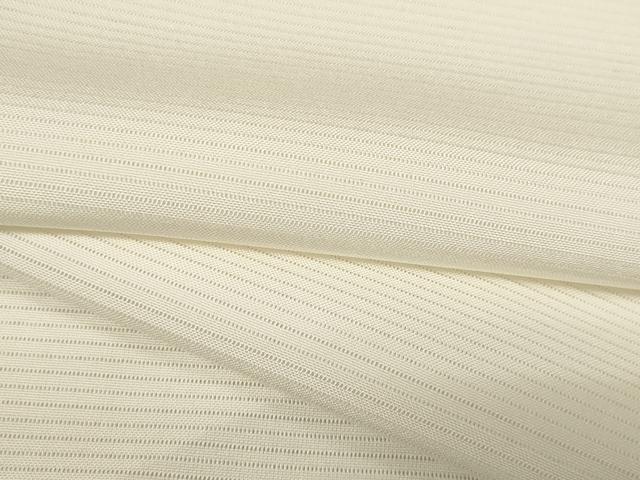 平和屋着物＊夏物　白生地　反物　着尺　絽　五泉　生成り色　皇室献上絹　逸品　未使用　DABA7360zzz