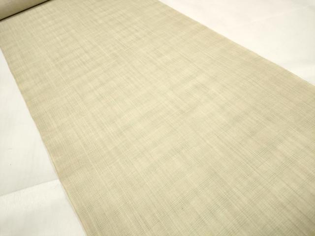 平和屋着物＊夏物　鹿児島芭蕉布　反物　着尺　霞文　証紙付き　麻　逸品　未使用　DABA7361zzz