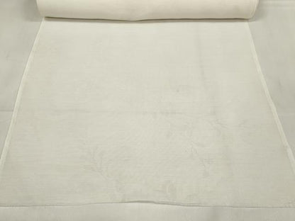 平和屋着物＊夏物 長襦袢 反物 着尺 萩紋紗 生成り色 洗える着物 未使用 DABA7364zzz