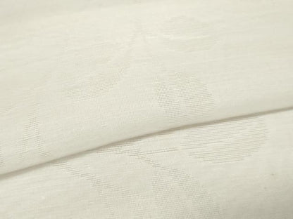 平和屋着物＊夏物 長襦袢 反物 着尺 萩紋紗 生成り色 洗える着物 未使用 DABA7364zzz