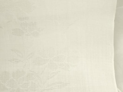 平和屋着物＊夏物 長襦袢 反物 着尺 枝花紋紗 生成り色 大丸扱い 逸品 未使用 DABA7366zzz