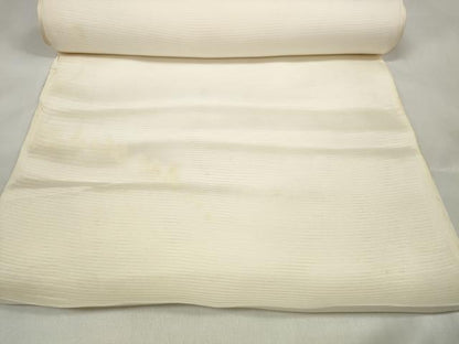 平和屋着物＊夏物　白生地　反物　着尺　平絽　生成り色　逸品　未使用　DABA7369zzz