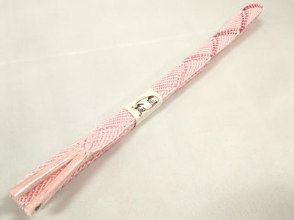 平和屋着物＊夏物 和装小物 帯締め・帯揚げセット 絽 絞り 組紐 逸品 未使用 DABA7381zzz