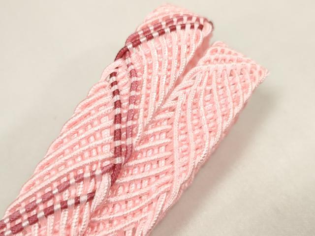 平和屋着物＊夏物 和装小物 帯締め・帯揚げセット 絽 絞り 組紐 逸品 未使用 DABA7381zzz
