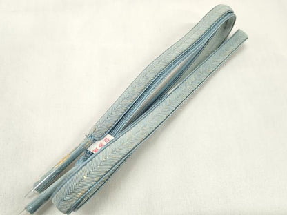 平和屋着物●和装小物　帯締め・帯揚げセット　絞り　梅地紋　金糸　逸品　未使用　DABA7398zzz