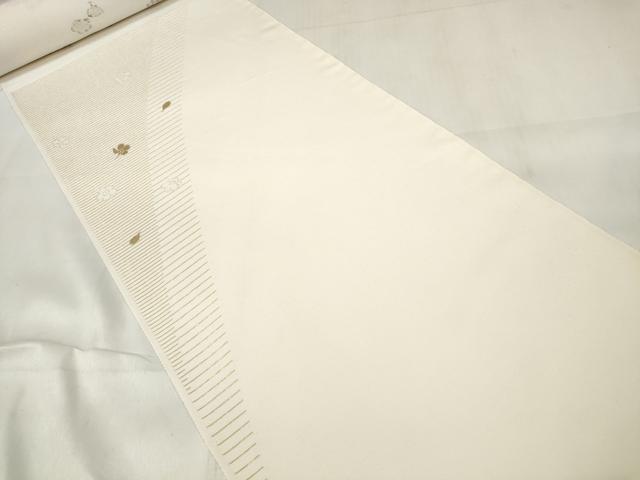 平和屋着物●世界的ファッションデザイナー　山本寛斎　kansaiブランド　付下げ　反物　着尺　舞花文　金糸　逸品　未使用　DABA7435zzz