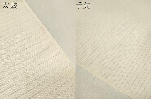 平和屋着物＊夏物　名古屋帯　帯反物　絽塩瀬　刺繍　朝顔　アサガオ　金彩　逸品　未使用　DABA7461zzz
