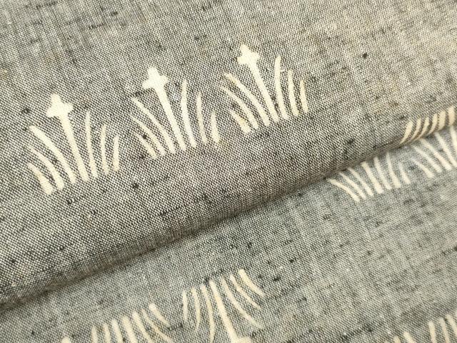 平和屋着物＊夏物 浴衣 反物 着尺 源氏物語 草花文 そごう百貨店扱い 綿 逸品 未使用 DABA7475zzz