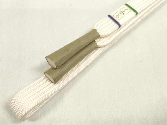 平和屋着物●和装小物　帯締め・帯揚げ・扇子セット　礼装用　総絞り　舞蝶文　金糸　組紐　逸品　未使用　DABA7547zzz