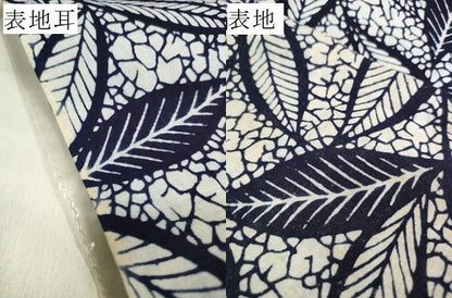 平和屋着物＊夏物 浴衣 反物 着尺 東京本染 草花文 綿 逸品 未使用 DABA7604zzz