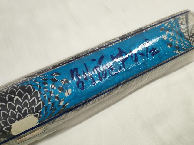 平和屋着物＊夏物 浴衣 反物 着尺 東京本染 草花文 綿 逸品 未使用 DABA7604zzz