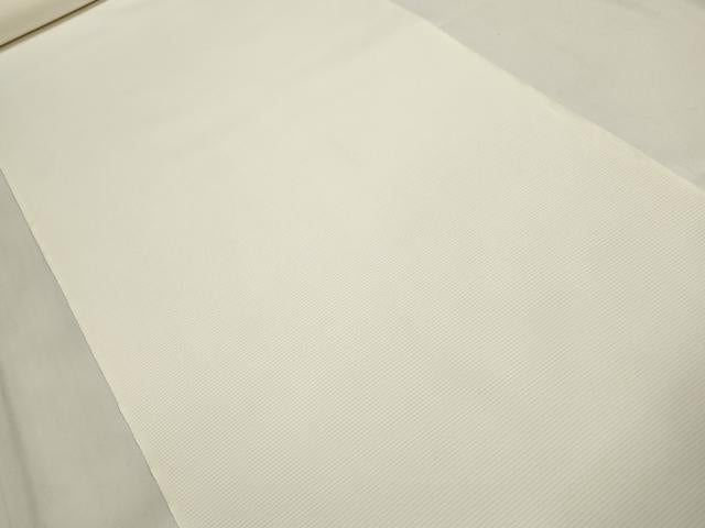 平和屋着物＊夏物　白生地　反物　着尺　駒絽　五泉　生成り色　逸品　未使用　DABA7657zzz