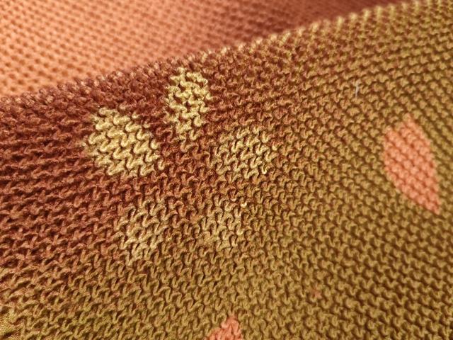 平和屋着物●和装小物 帯締め・帯揚げセット 振袖用 総絞り 飛翔 舞花文 組紐 金糸 逸品 未使用 DABA7688zzz