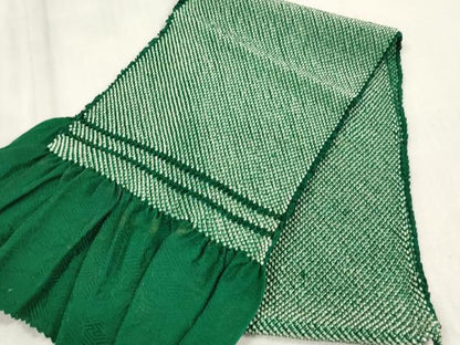 平和屋着物●和装小物　帯締め・帯揚げセット　振袖用　総絞り　金糸　逸品　DABA7689zzz