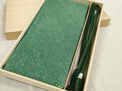 平和屋着物●和装小物　帯締め・帯揚げセット　振袖用　総絞り　金糸　逸品　DABA7689zzz
