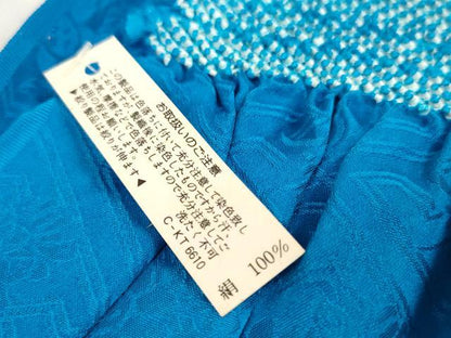 平和屋着物●和装小物　帯締め・帯揚げセット　振袖用　総絞り　組紐　金糸　逸品　未使用　DABA7690zzz