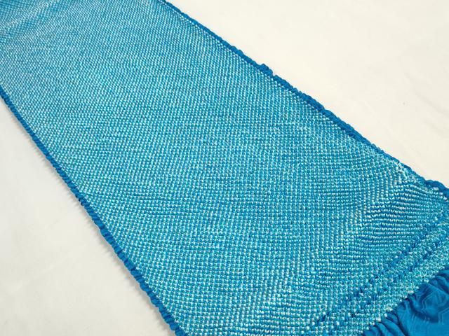 平和屋着物●和装小物　帯締め・帯揚げセット　振袖用　総絞り　組紐　金糸　逸品　未使用　DABA7690zzz