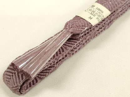 平和屋着物●和装小物　帯締め・帯揚げセット　中抜き絞り　笹　銀糸　逸品　未使用　DABA7693zzz