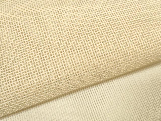 平和屋着物＊夏物 名古屋帯 帯反物 色無地 紗 榛色 逸品 未使用 DABA7721zzz