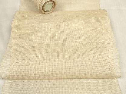 平和屋着物＊夏物 名古屋帯 帯反物 色無地 紗 榛色 逸品 未使用 DABA7721zzz