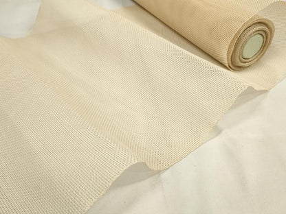 平和屋着物＊夏物 名古屋帯 帯反物 色無地 紗 榛色 逸品 未使用 DABA7721zzz