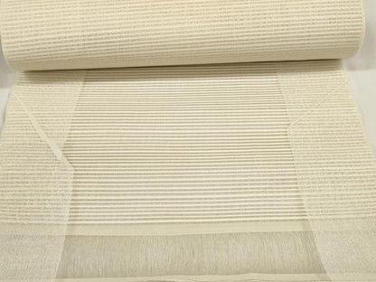 平和屋着物＊夏物 名古屋帯 帯反物 絽綴れ 丸鳥 金銀糸 逸品 未使用 DABA7723zzz