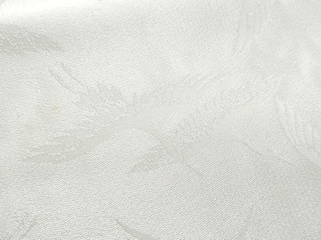 平和屋本店▼和装小物 綿帽子・角かくし 婚礼 結婚式 花嫁 新婦 神前挙式 打掛 白 綸子 群鶴地紋 ケース付 逸品 DABA7772zzz