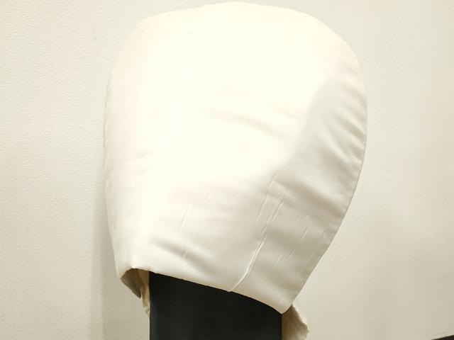 平和屋本店▼和装小物 綿帽子・角かくし 婚礼 結婚式 花嫁 新婦 神前挙式 打掛 白 逸品 DABA7779zzz