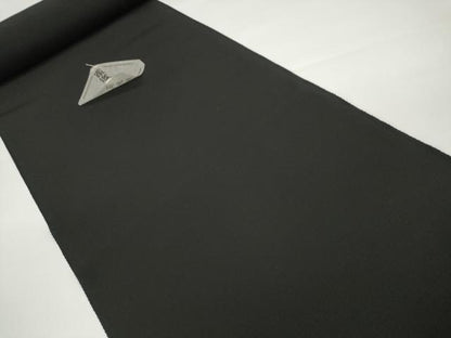 平和屋着物＊夏物 黒紋付 黒反物 着尺 絽 福寿黒 逸品 未使用 DABA7822zzz
