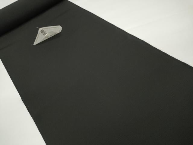 平和屋着物＊夏物 黒紋付 黒反物 着尺 絽 福寿黒 逸品 未使用 DABA7822zzz