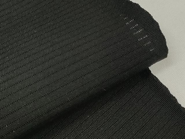 平和屋着物＊夏物 黒紋付 黒反物 着尺 絽 福寿黒 逸品 未使用 DABA7822zzz
