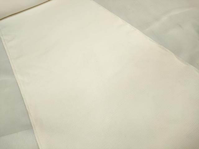 平和屋着物＊夏物 長襦袢 反物 着尺 駒絽 生成り色 逸品 未使用 DABA7829zzz