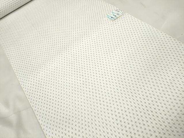 平和屋着物＊夏物　男性　浴衣　反物　着尺　十字絣　綿　逸品　未使用　DABA7858zzz