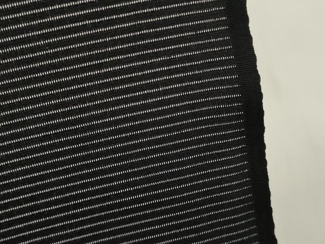 平和屋着物＊夏物 黒紋付 黒反物 着尺 絽 大禮黒 逸品 未使用 DABA7863zzz