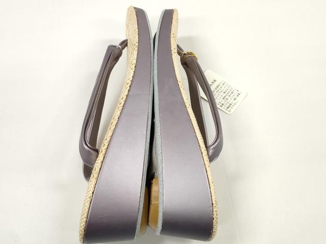 平和屋着物＊夏物 和装小物 草履 シザール草履 23.5cm 逸品 未使用 DABA7921zzz