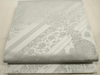 平和屋着物◎全通柄袋帯　道長古代裂華文之図　正絹　逸品　DABA8041xg