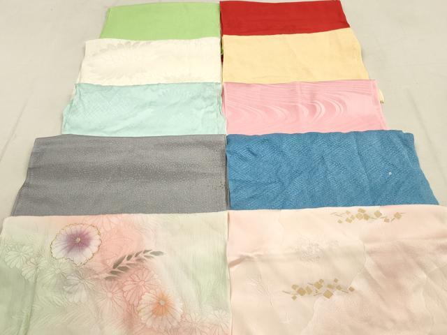 平和屋着物★和装小物　帯揚げ10枚セット　正絹　逸品　DABA8133xg