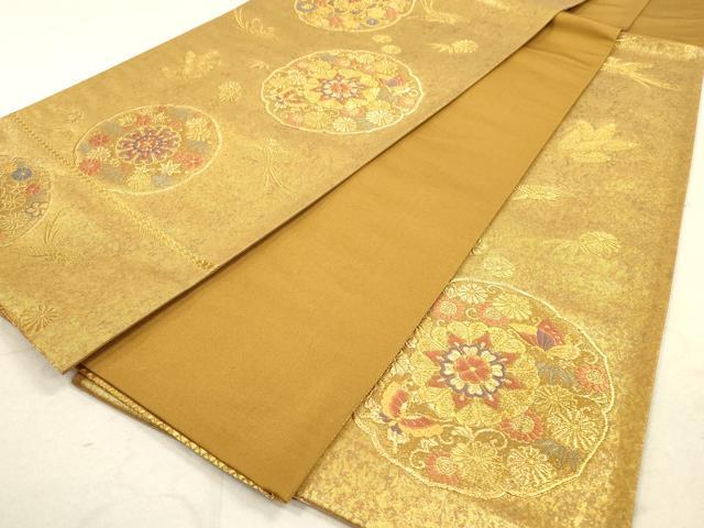 平和屋着物◎六通柄袋帯　天平の国宝　金糸　引箔　正絹　逸品　DABA8201xg