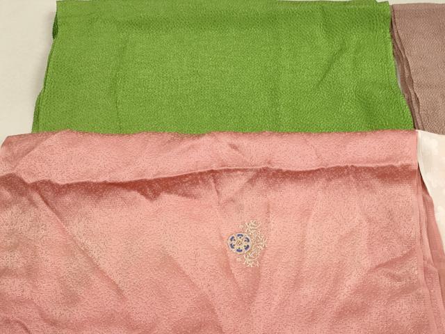 平和屋着物★和装小物　帯揚げ10枚セット　丹後ちりめん　正絹　逸品　DABA8246xg