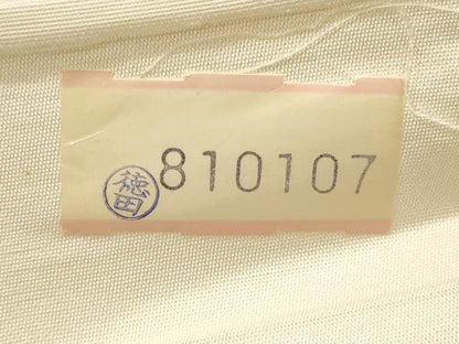 平和屋着物◎西陣 六通柄袋帯 唐織 正倉院花文 銀糸 正絹 逸品 DABA8428xg