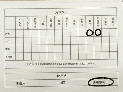 平和屋着物◎六通柄袋帯 人物風景冊子文 金銀糸 正絹 逸品 DABA8507xg
